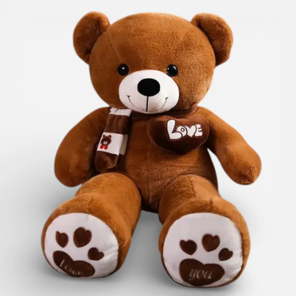 Peluche Ours Écharpe Teddy