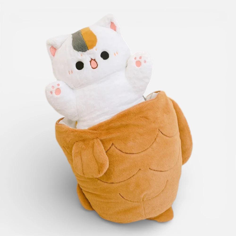Peluche Chat Taiyaki Kawaii