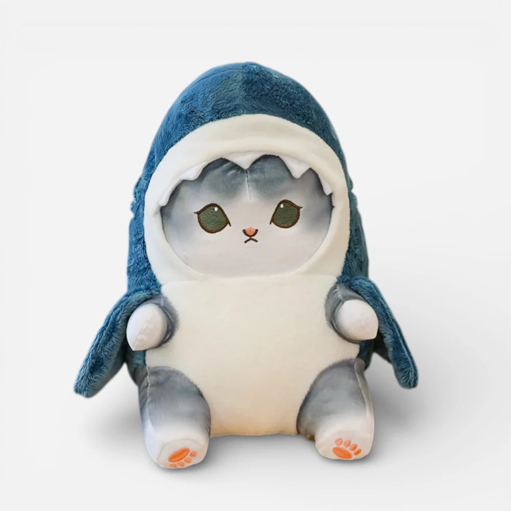 Peluche Requin Chat Kawaii