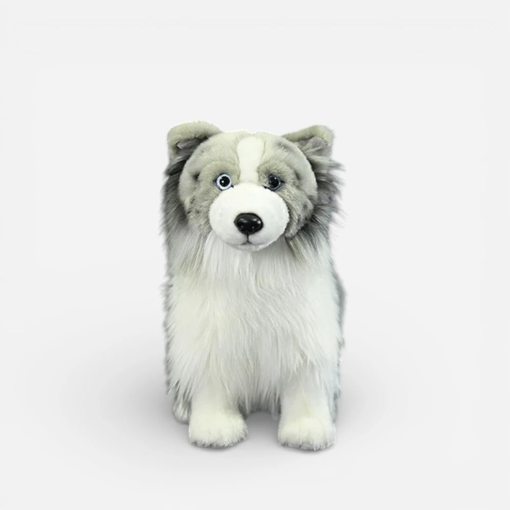 Peluche Border Collie Réaliste