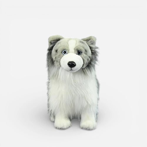 Peluche Border Collie Réaliste