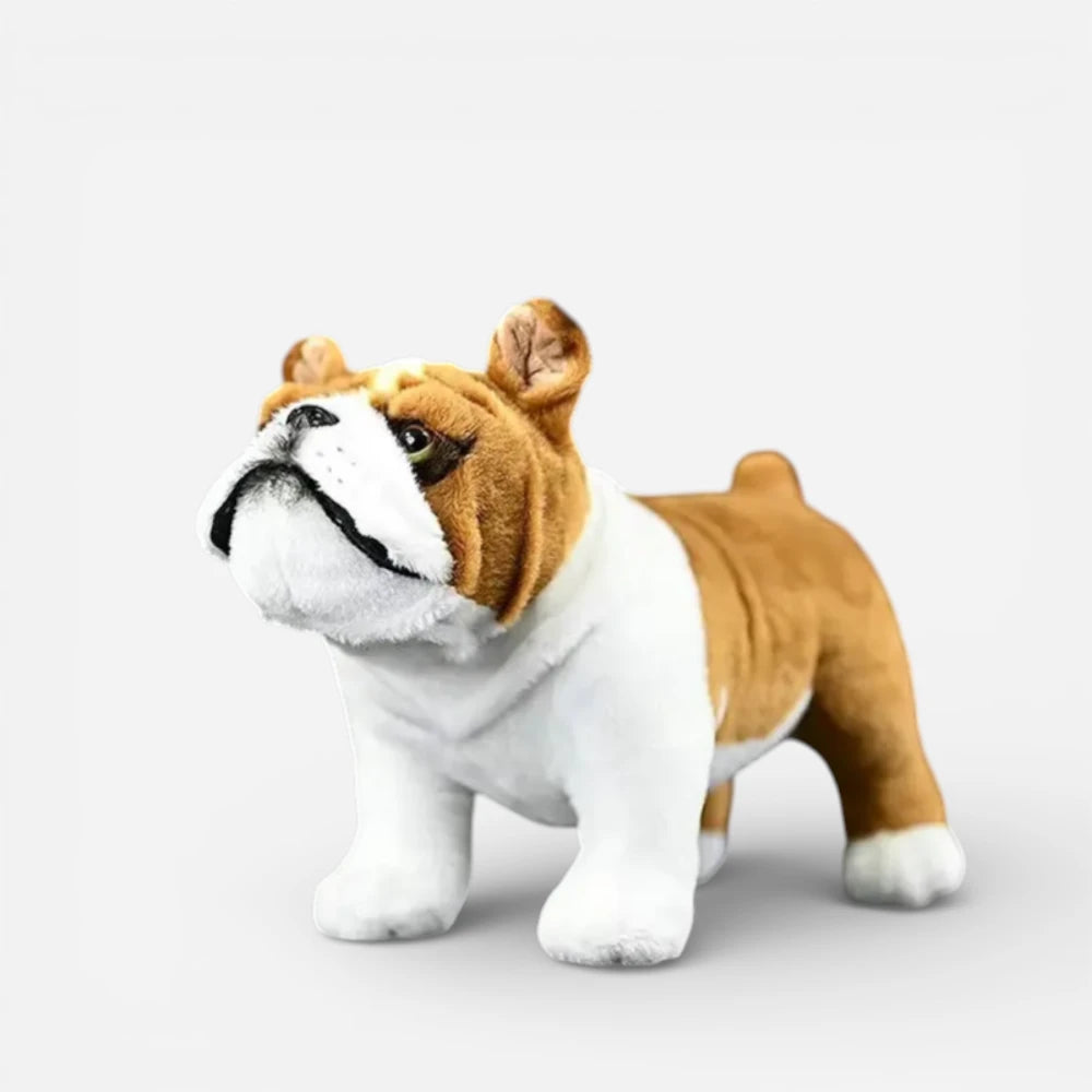 Peluche Bulldog Réaliste