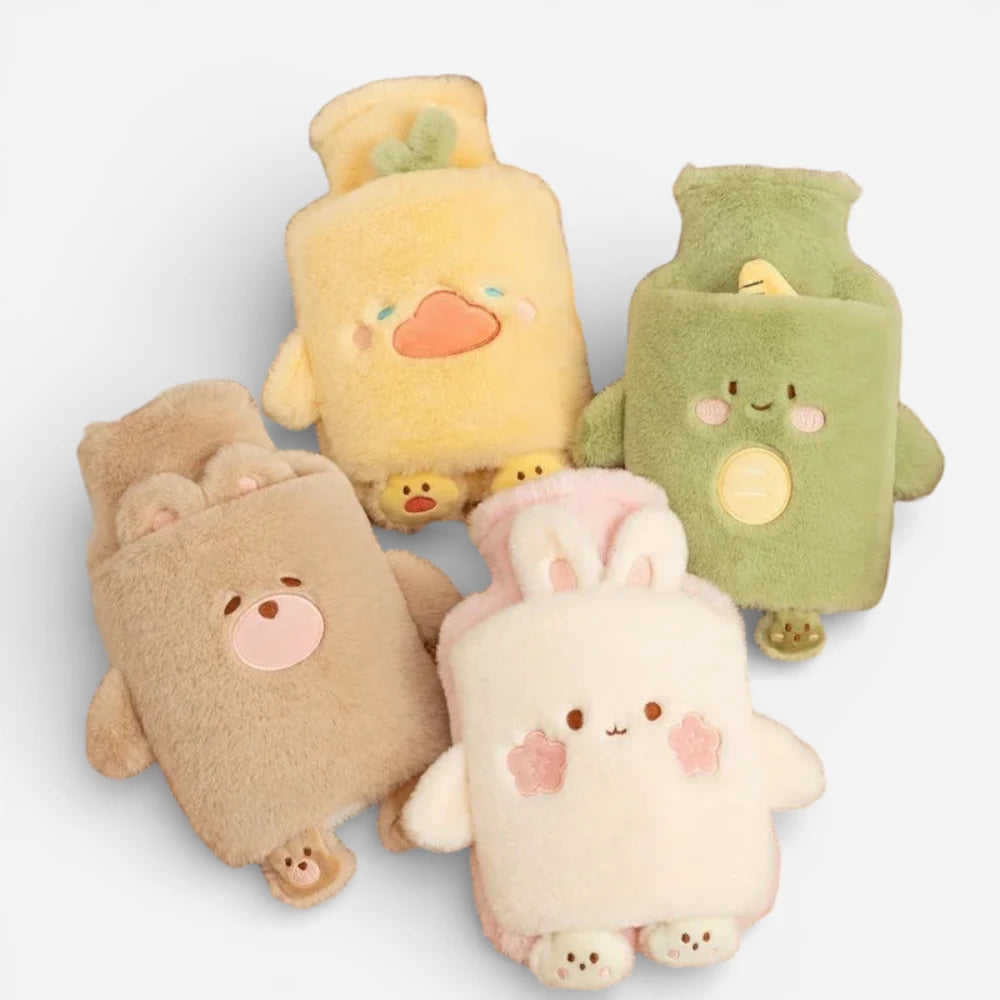 Peluche Bouillotte Animal Chauffante