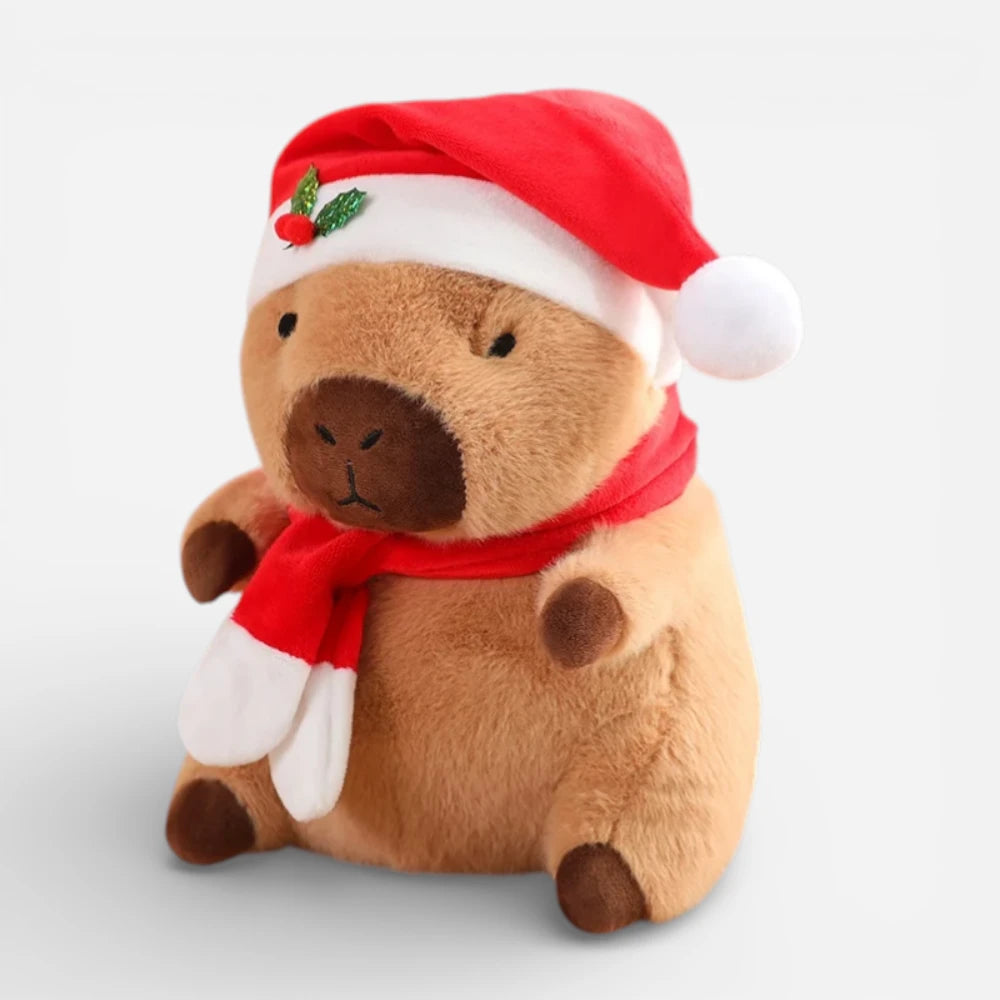 Peluche Capybara Déguisé Noël