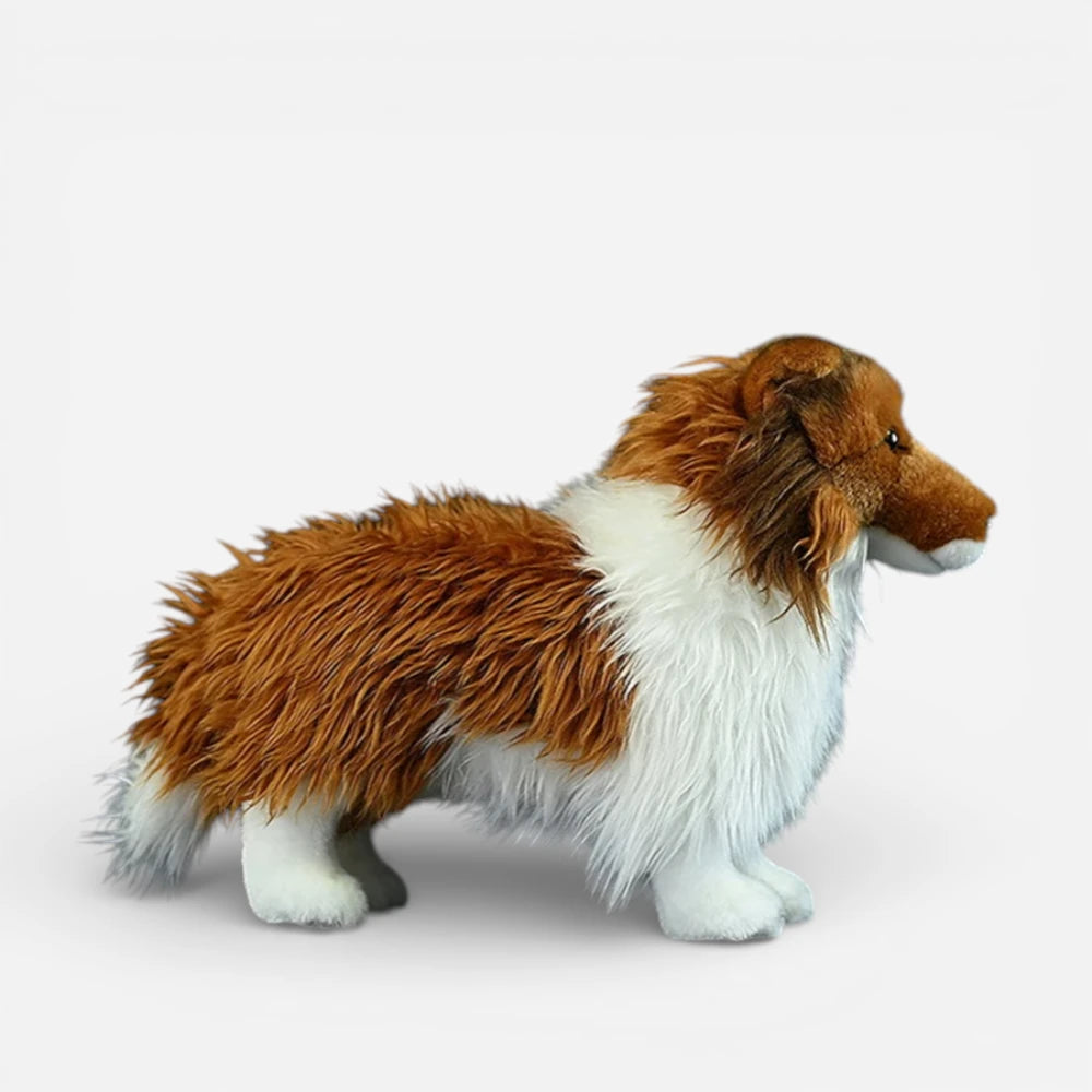 Peluche Border Collie Réaliste