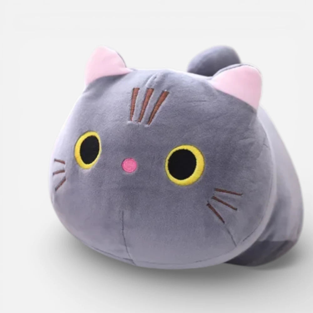 Peluche Chat Coussin Kawaii