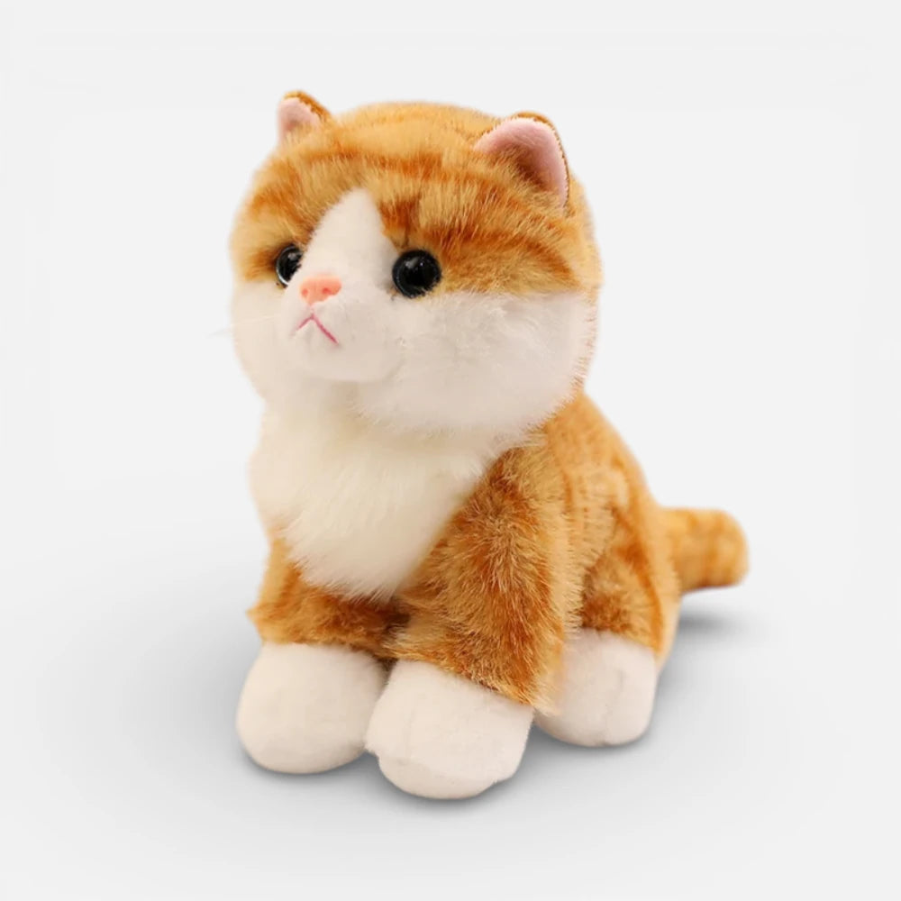 Peluche Chat Bureau Décorative
