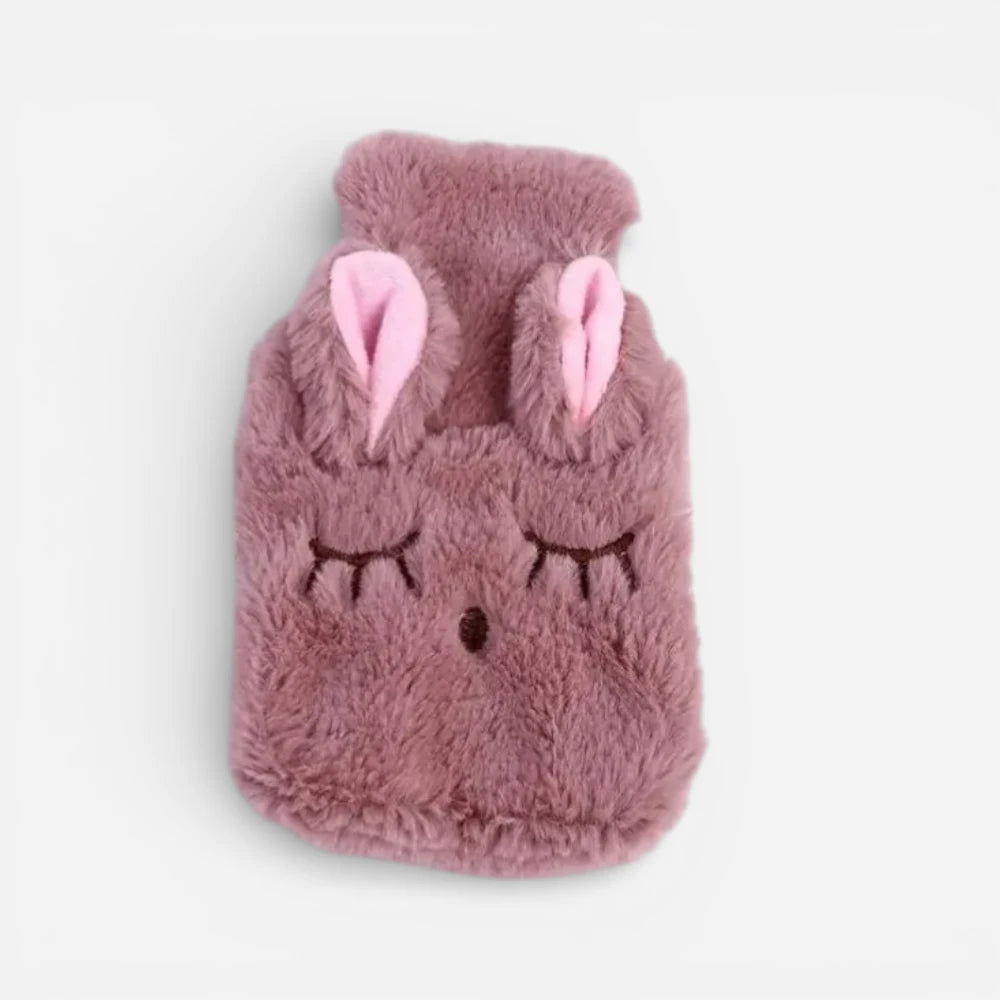 Peluche Lapin Bouillotte Yeux