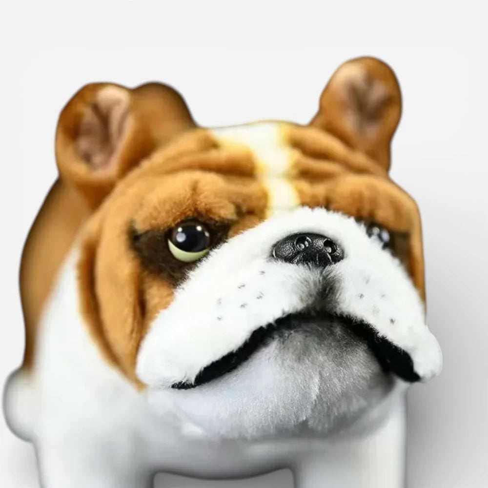 Peluche Bulldog Réaliste