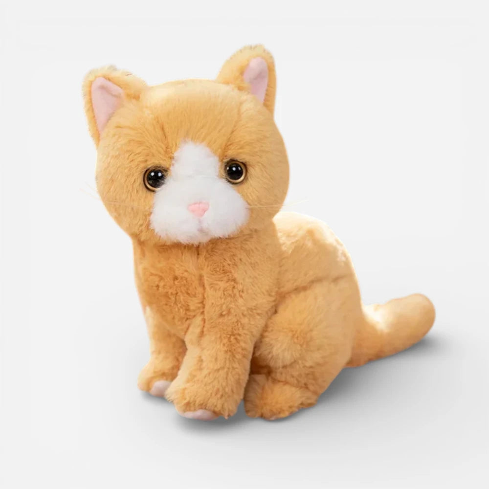 Peluche Chat Assis Réaliste