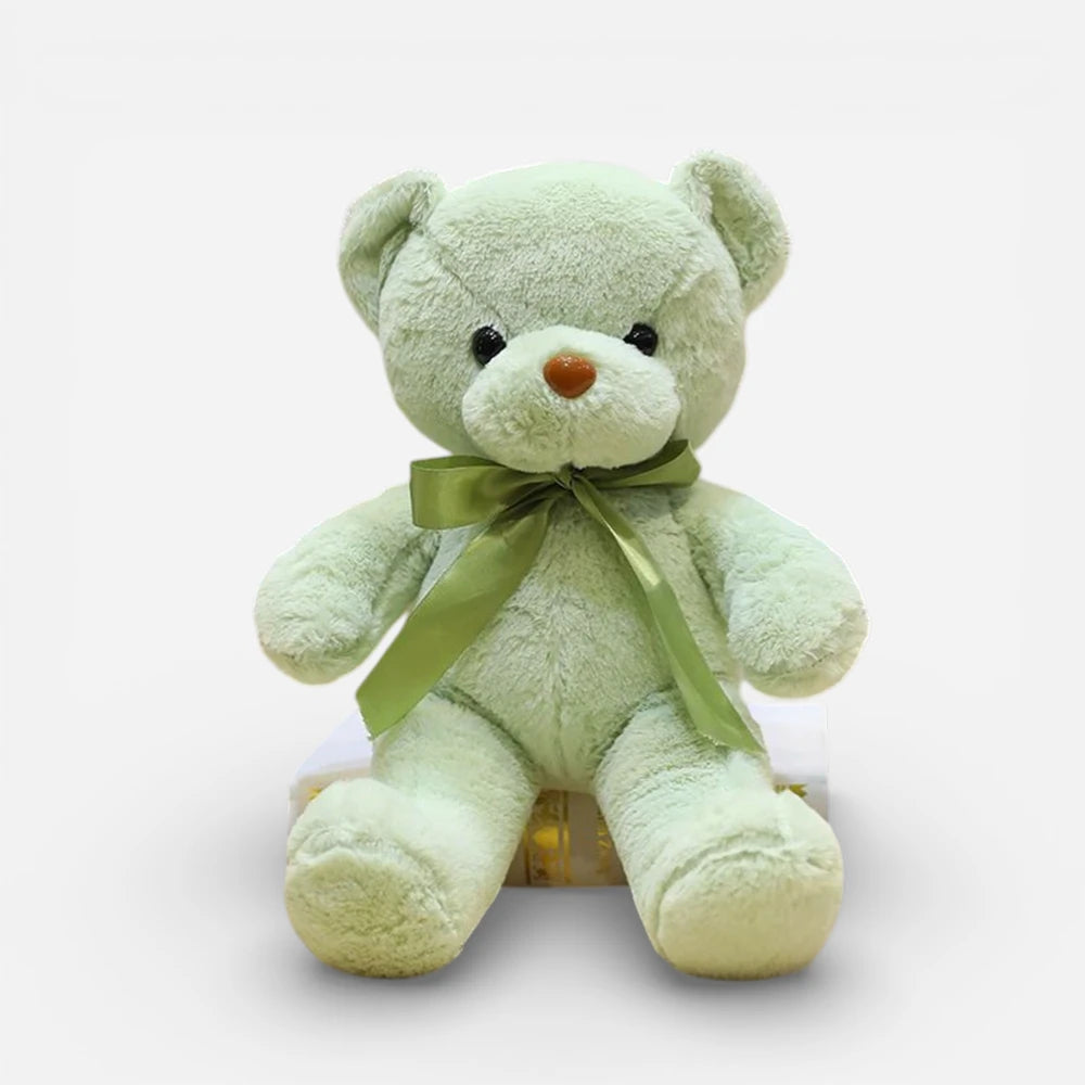 Peluche Ours Papillon Ruban