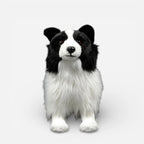 Peluche Border Collie Réaliste