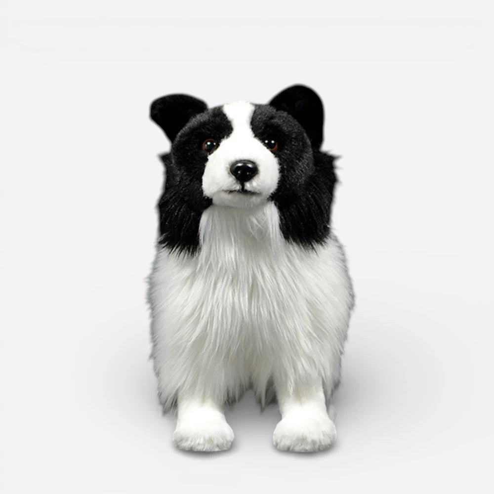 Peluche Border Collie Réaliste