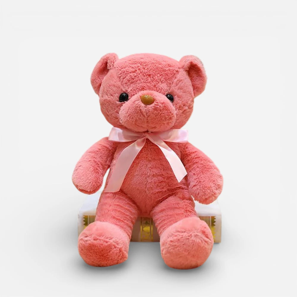 Peluche Ours Papillon Ruban