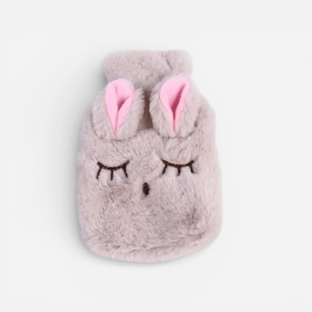 Peluche Lapin Bouillotte Yeux