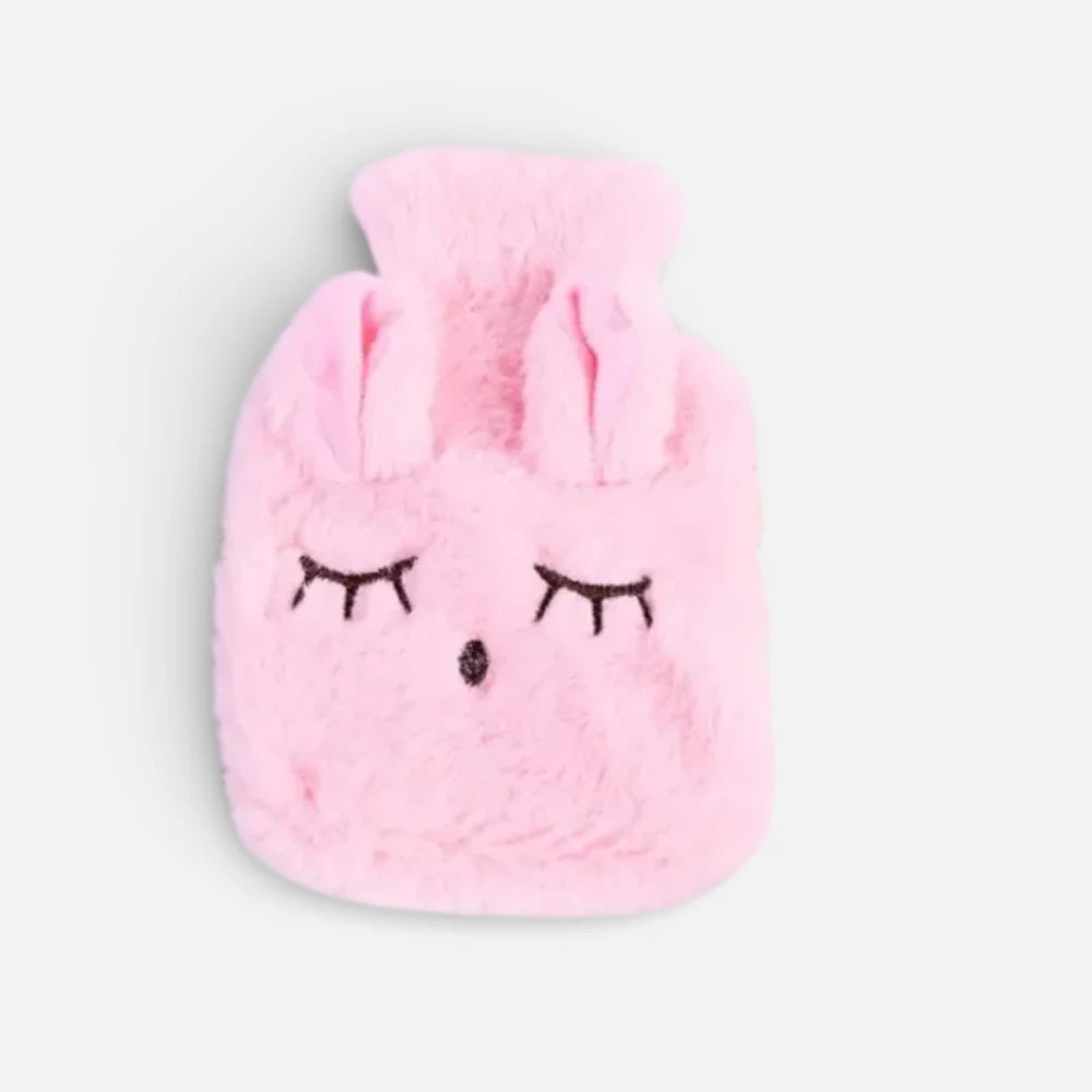 Peluche Lapin Bouillotte Yeux