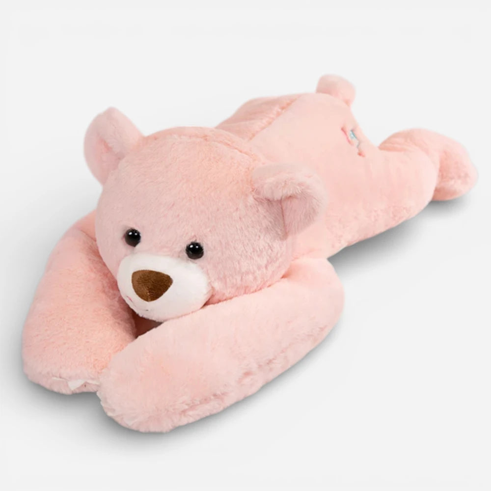 Peluche Ours Rose Lestée