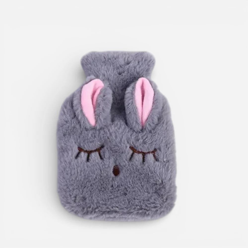 Peluche Lapin Bouillotte Yeux