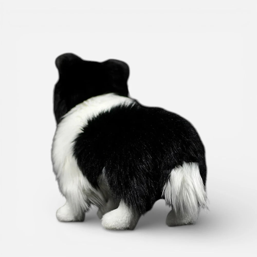 Peluche Border Collie Réaliste