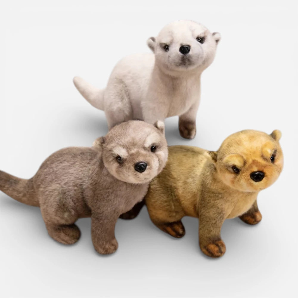 Peluche Loutre Réaliste Kawaii