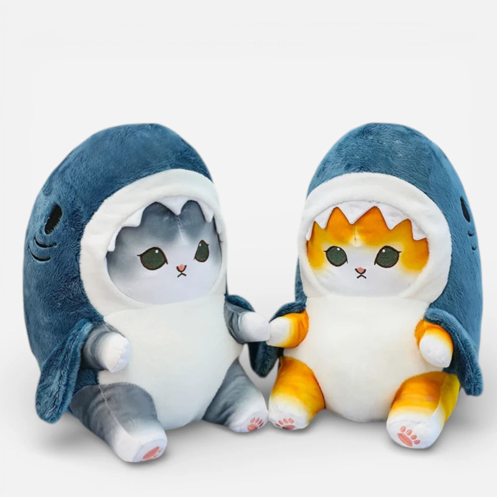 Peluche Requin Chat Kawaii