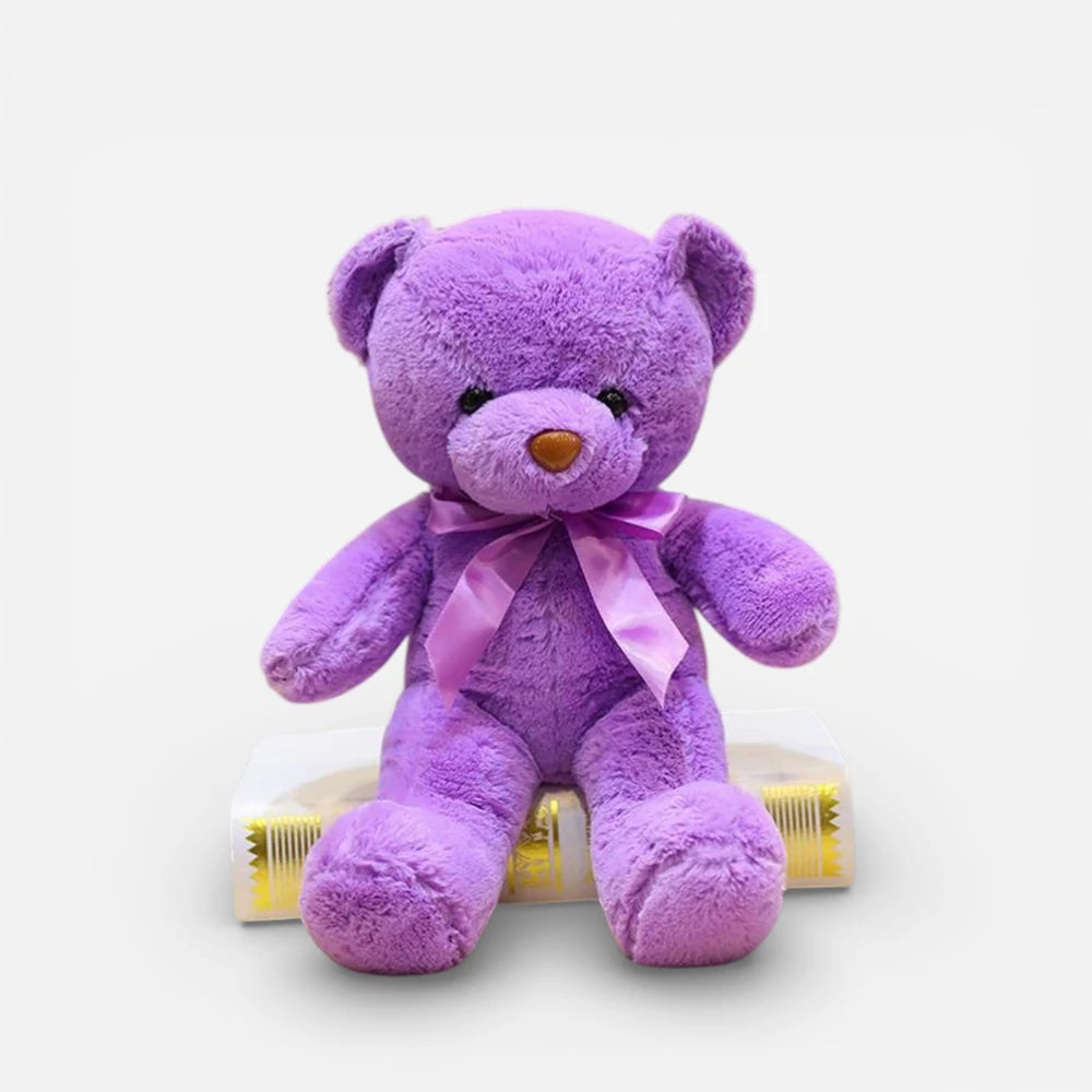 Peluche Ours Papillon Ruban